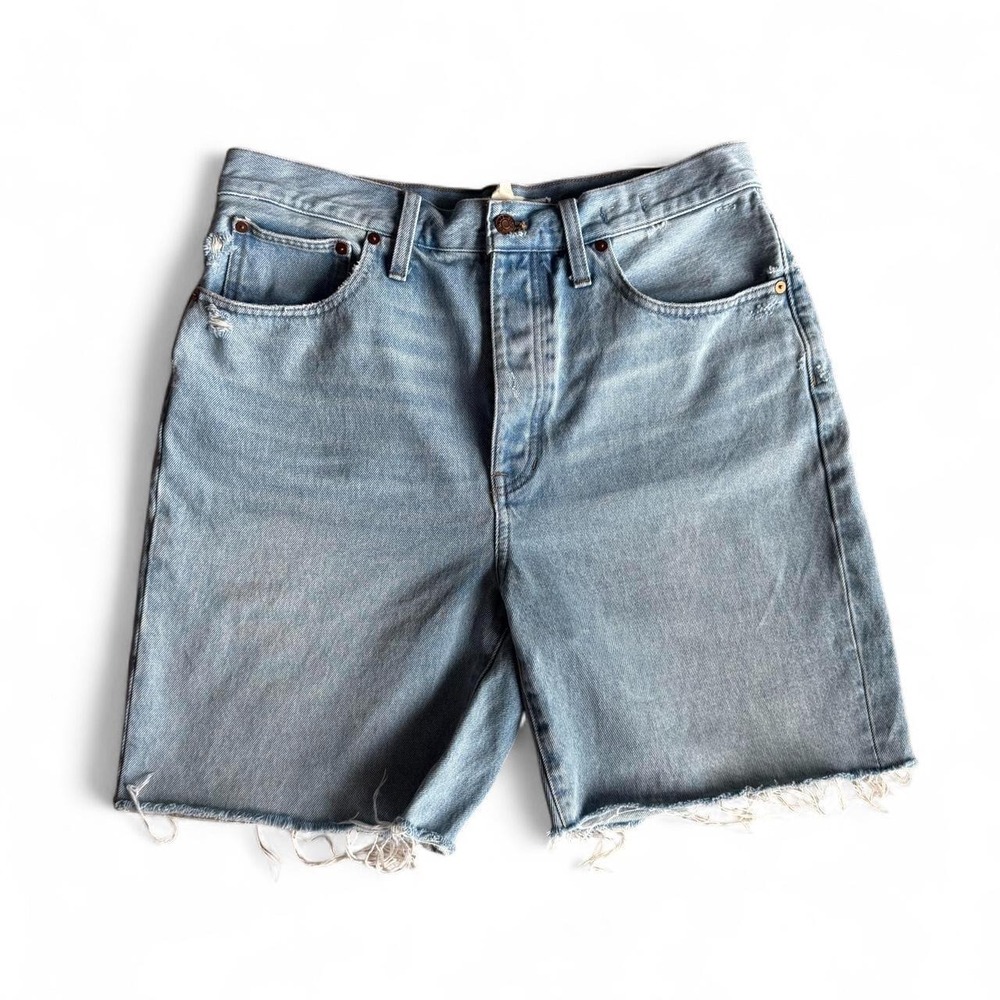 Madewell Baggy Denim Bermuda Shorts